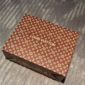 Fake Louis Vuitton Brown Monogram Box